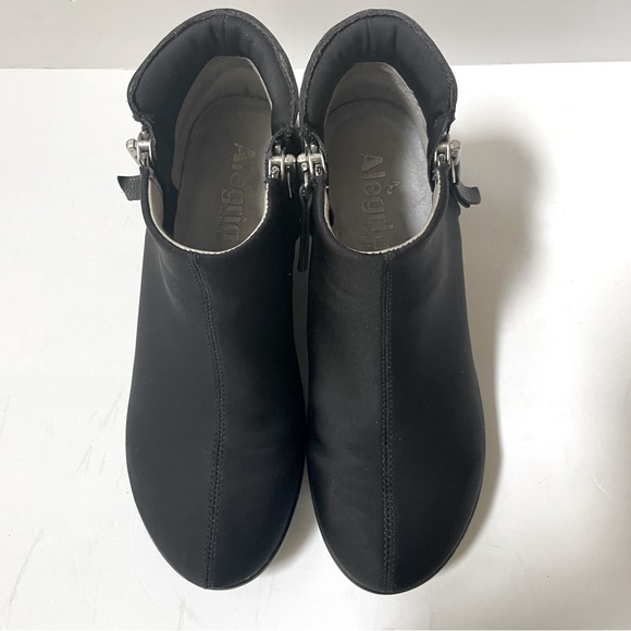 Alegria Sloan Zip Wedge Stretch Ankle Boot Size 6-6.5/EU 36 - Picture 3 of 16